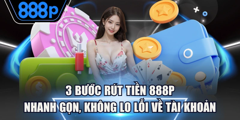 3 Bước Rút Tiền 888P Nhanh Gọn, Không Lo Lỗi Về Tài Khoản 1 3 Bước Rút Tiền 888P Nhanh Gọn, Không Lo Lỗi Về Tài Khoản