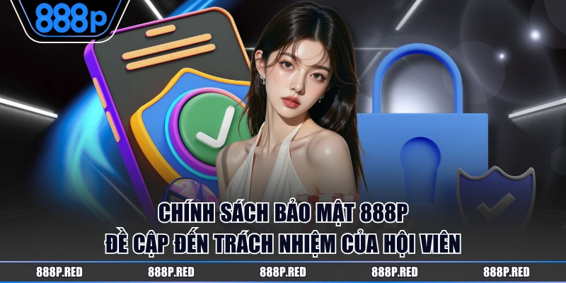 Chính Sách Bảo Mật 3 Chính sách bảo mật 888P đề cập đến trách nhiệm của hội viên