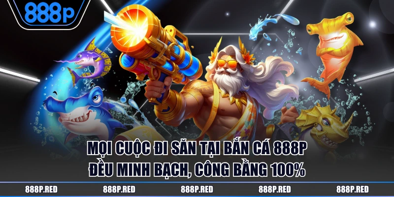 Mọi cuộc đi săn tại Bắn Cá 888P đều minh bạch, công bằng 100%